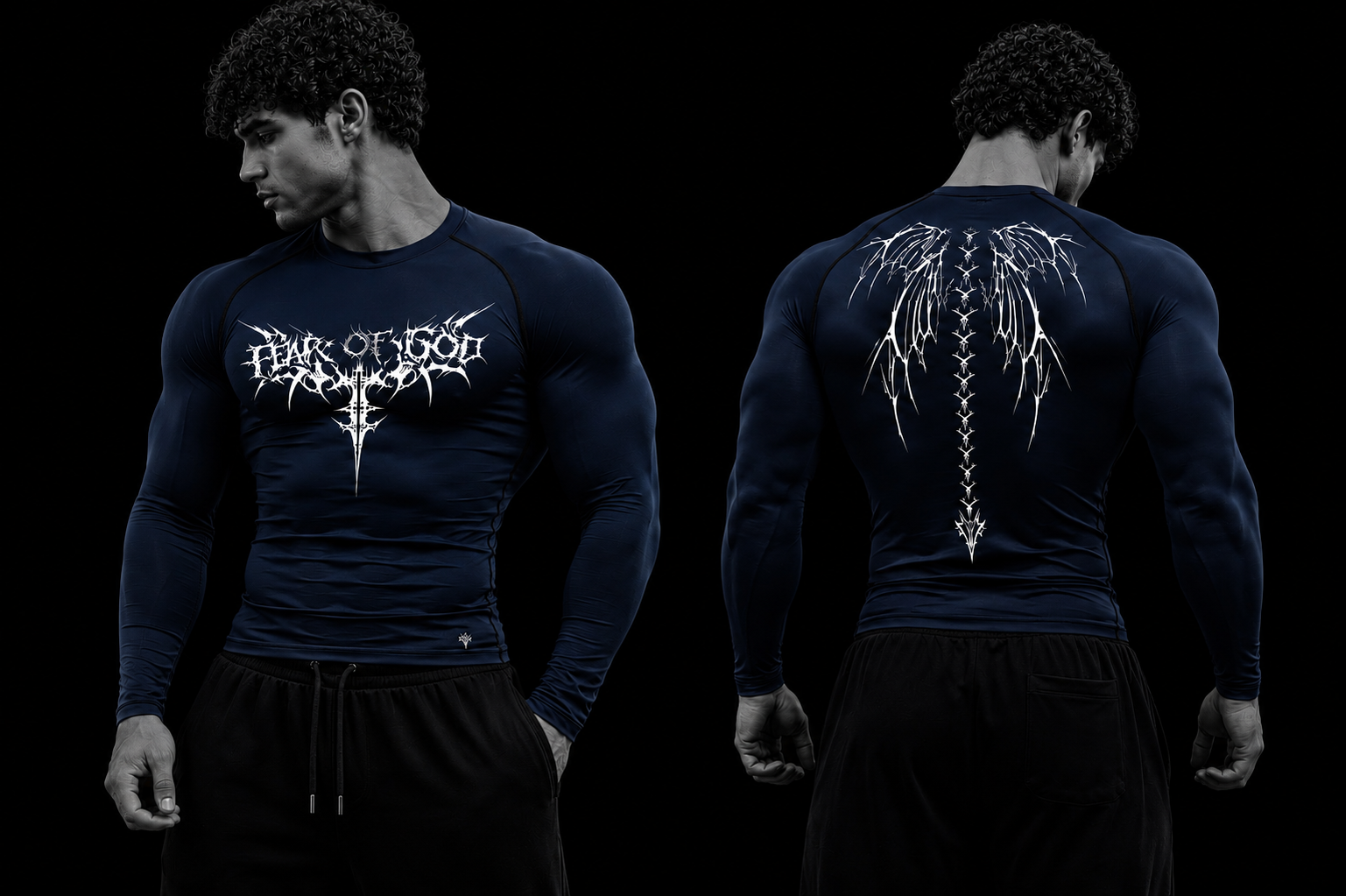 Fear Of God Langarm-Kompressionsshirt