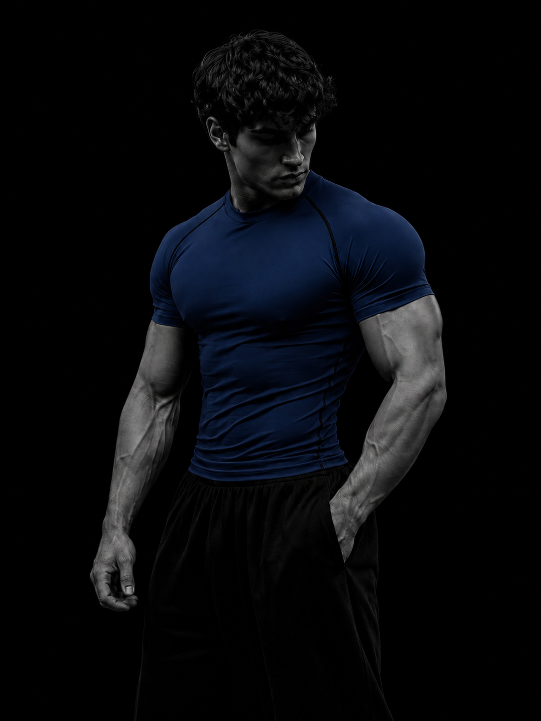 Camiseta de compresión hombre