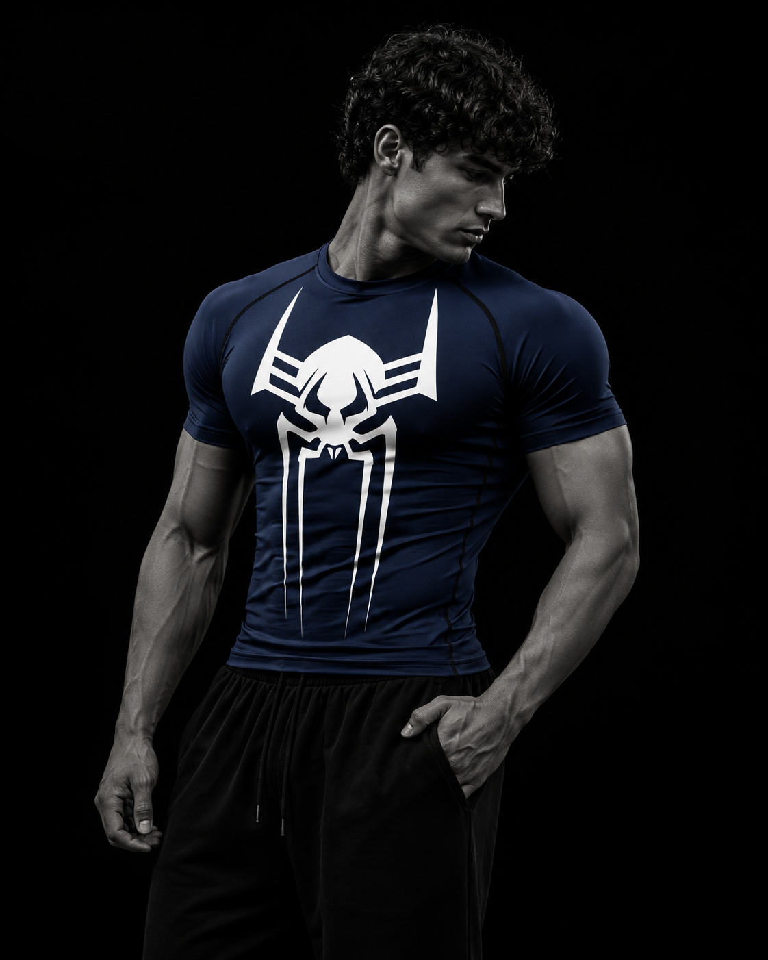 Maglia a compressione Spiderman 2099 v2