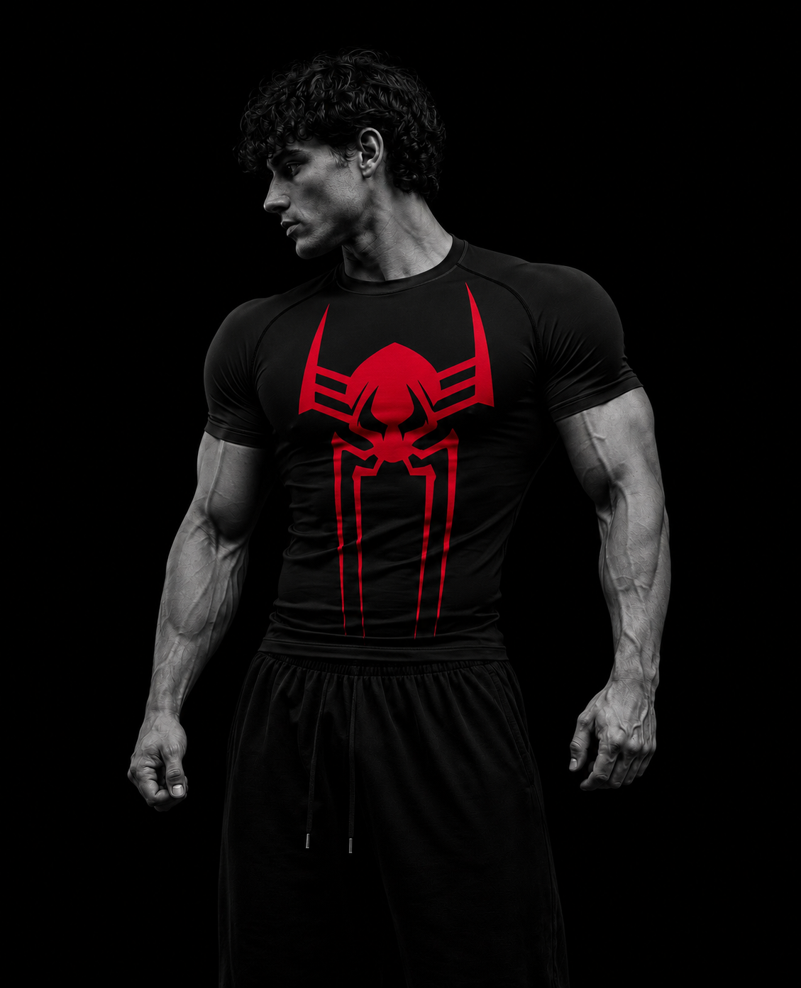 Maglia a compressione Spiderman 2099 v2
