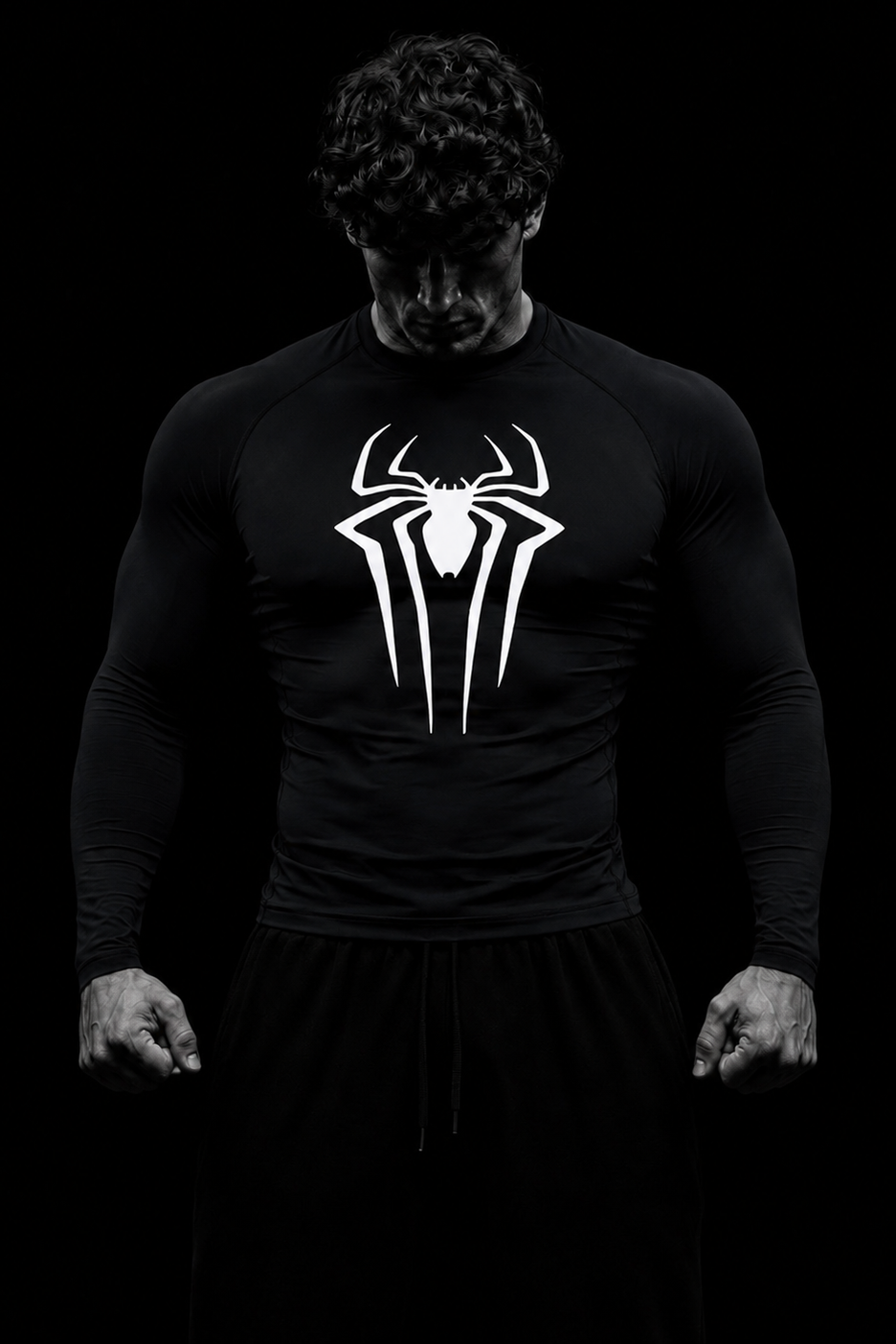 Spiderman manches longues Compression Shirt