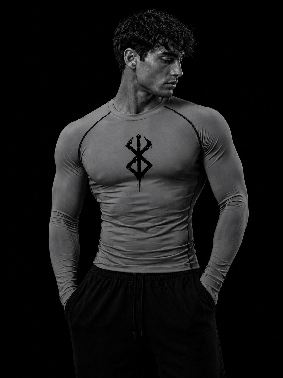 Berserk manches longues compression