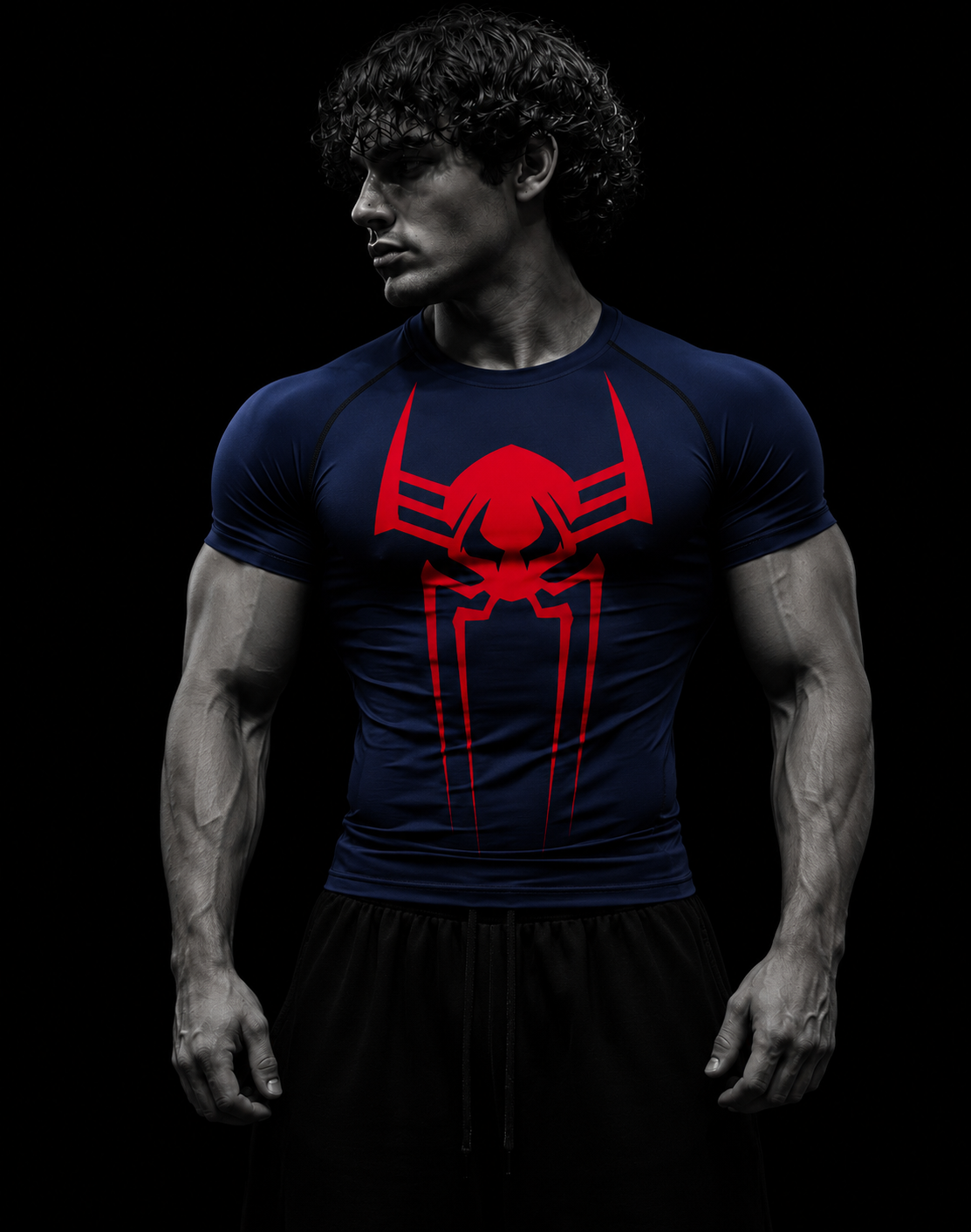 Maglia a compressione Spiderman 2099 v2