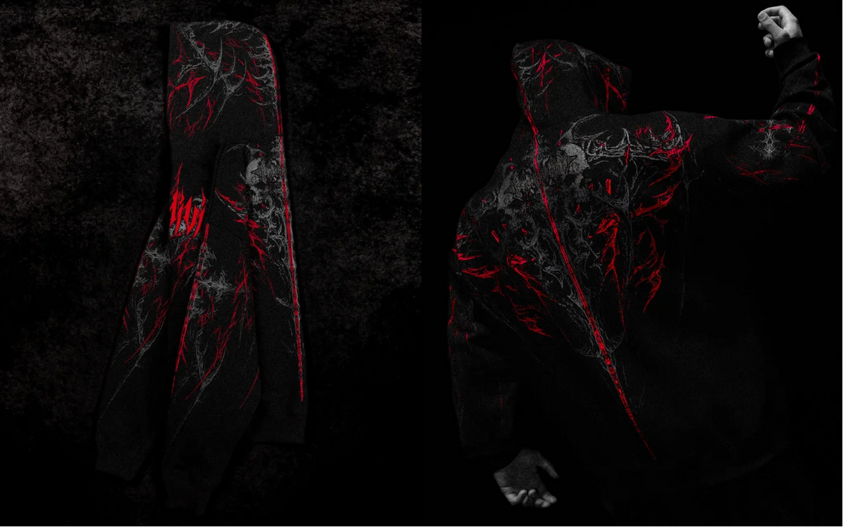 Prototype Oversized pullover hoodie