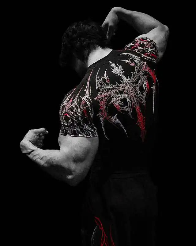 T-shirt de compression homme Void Tech Nightfall, maille respirante pour l entrainement.
