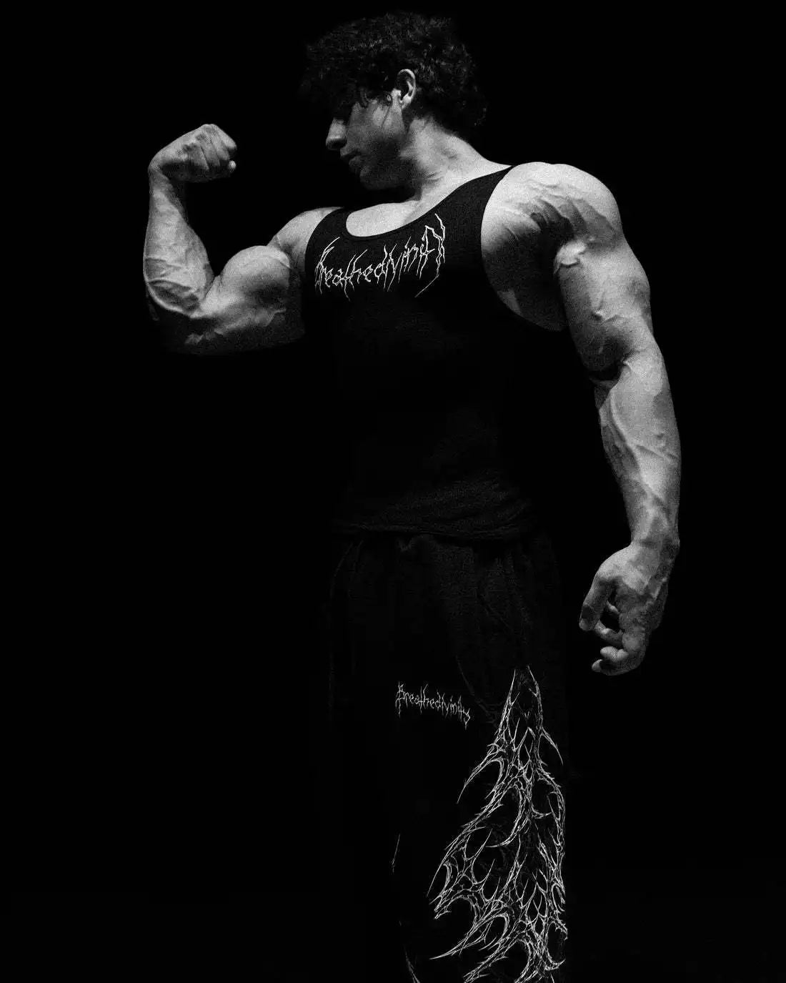 Debardeur homme Soul Maiden, tissu dry-fit pour la salle de sport.