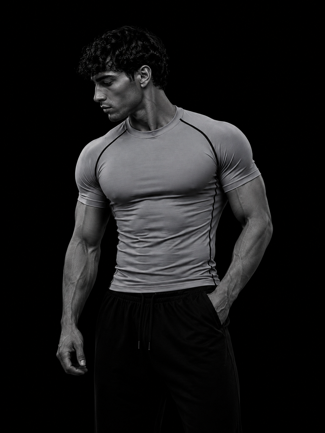 Camiseta de compresión hombre