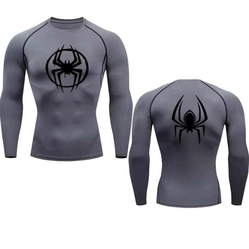 Spiderman Morales Langarm-Kompressionsshirt