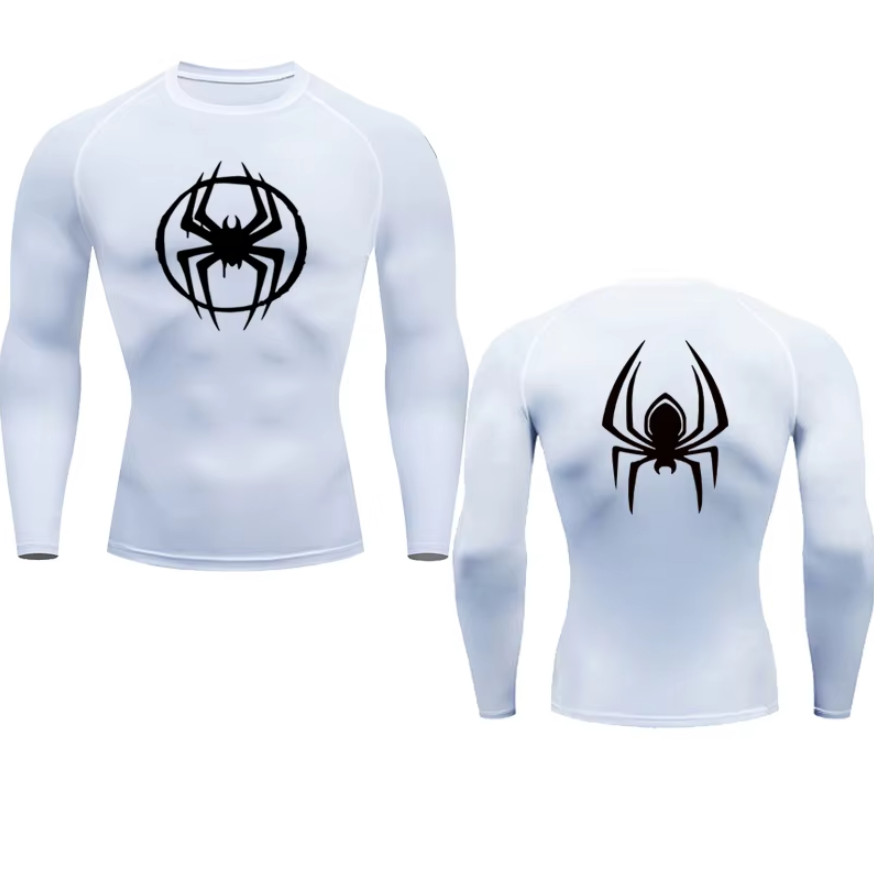 Spiderman Morales Langarm-Kompressionsshirt