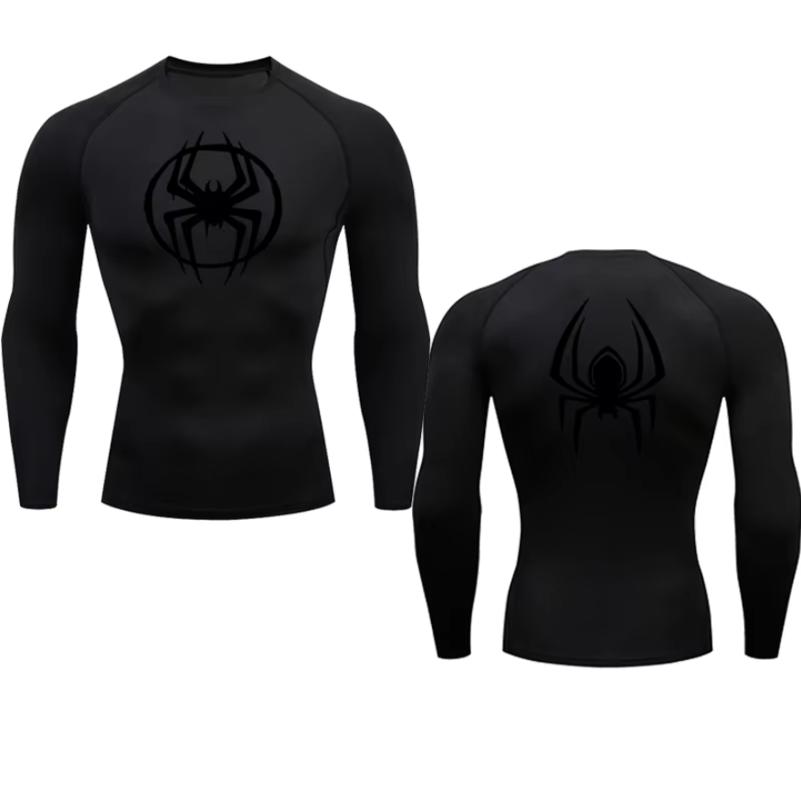 Spiderman Morales Langarm-Kompressionsshirt