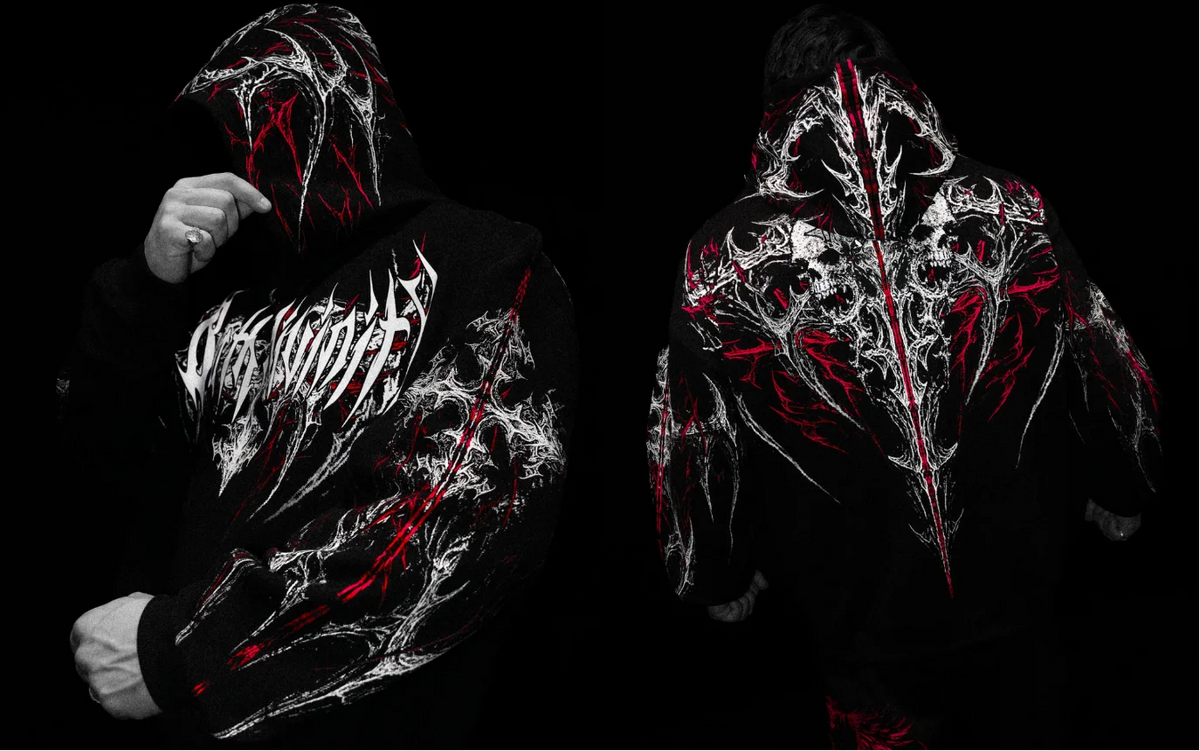 Prototype Oversized pullover hoodie