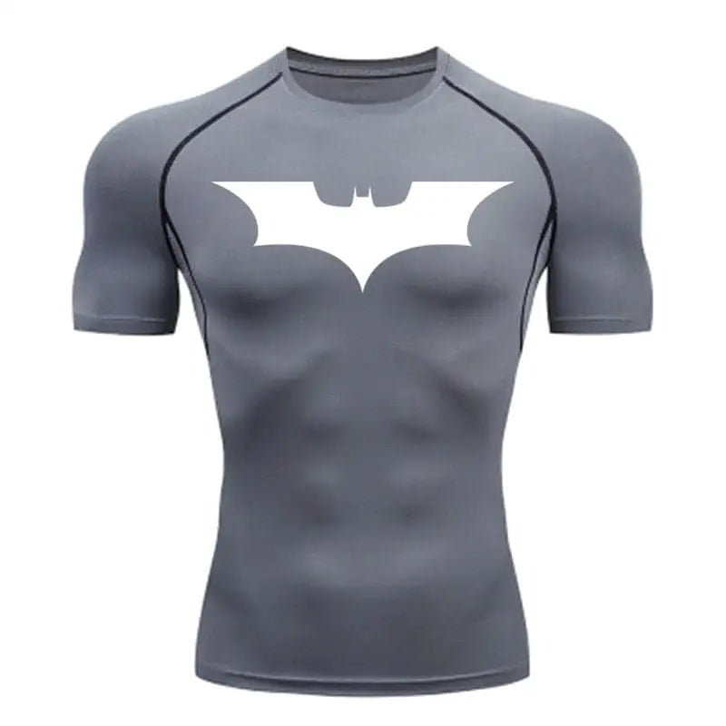 Batman Compression - gris (marque blanche) / S - Vêtements