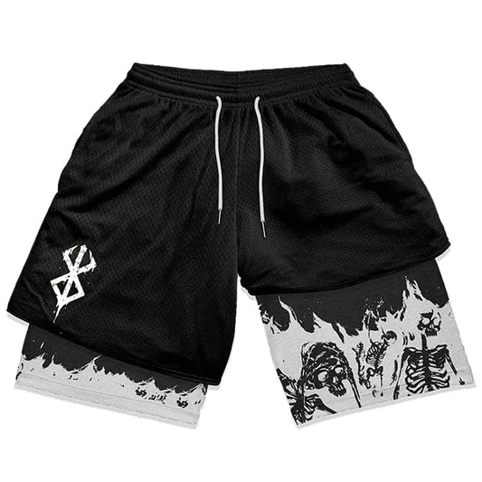 Berserk Shorts - noir / S - Vêtements et accessoires >