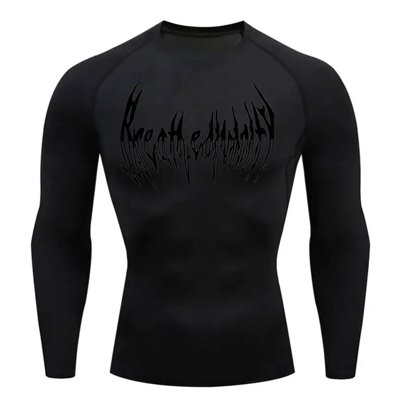 Breathedivinity manches longues Compression Shirt