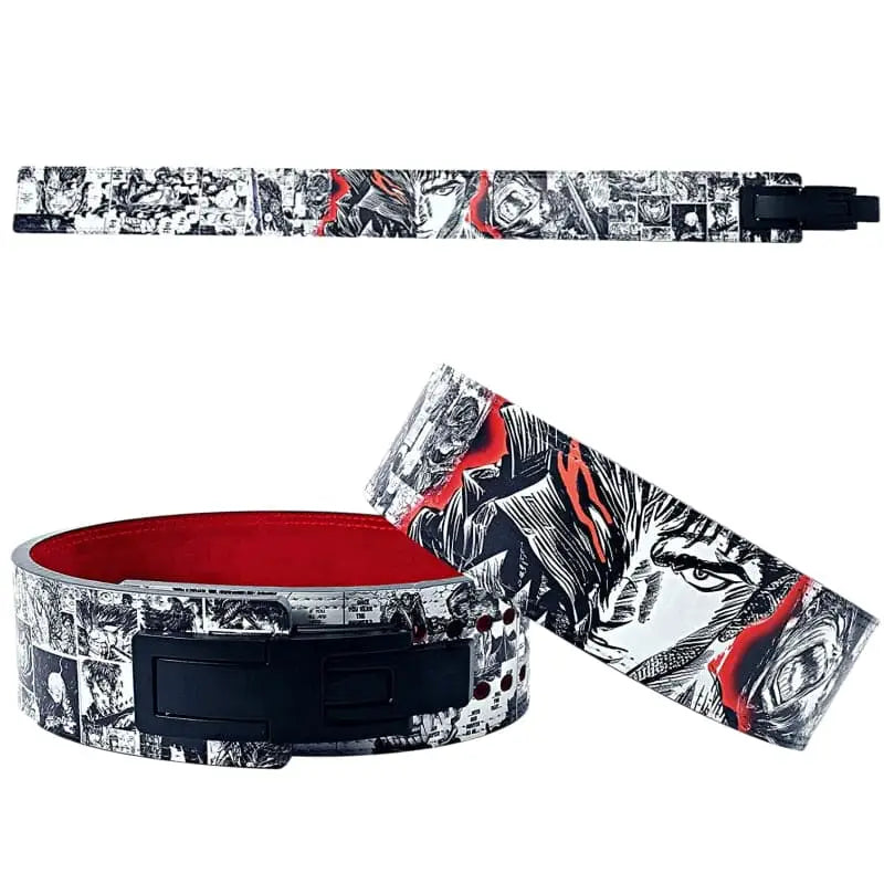 Ceinture de force powerlifting homme Berserk Guts, maintien lombaire pour le powerlifting.