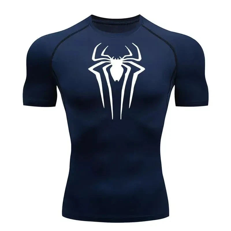 Spiderman Compression - Bleu (marque blanche) / S