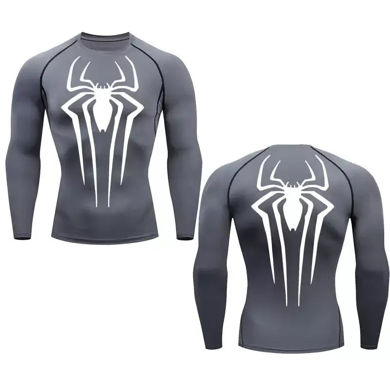 Venom Classic Long Sleeve Compression Shirt - NOVELTY LEAGUE  Camiseta  masculina, Produtos para homem, Camisetas de academia